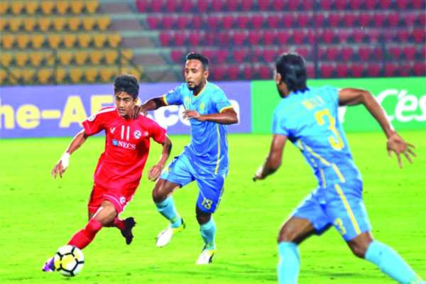 ঘরের মাঠে আবাহনীর হোঁচট