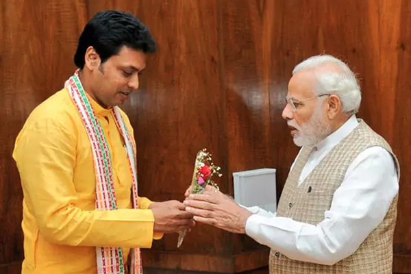 বিতর্কিত বক্তব্যের জেরে ত্রিপুরার মুখ্যমন্ত্রীকে তলব মোদির