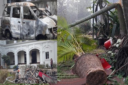 ঢাবি উপাচার্যের বাসায় ভাঙচুর, ৪ আসামি রিমান্ডে