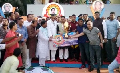 শেখ আবু নাসের ফুটবল টুর্নামেন্টে শিরোপা জিতল সাঈফ স্পোটিং ক্লাব