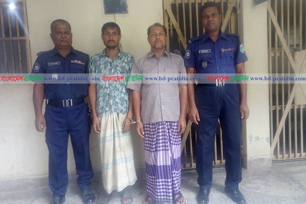 কলারোয়ায় দুই আসামি গ্রেফতার