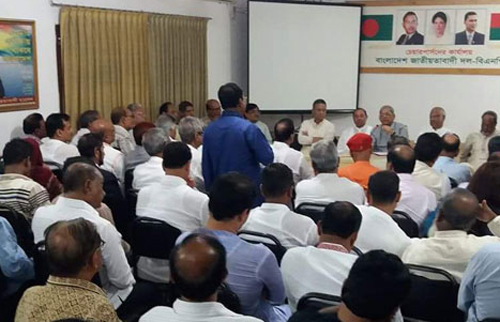 বৈঠকে বিএনপির সিনিয়র নেতারা