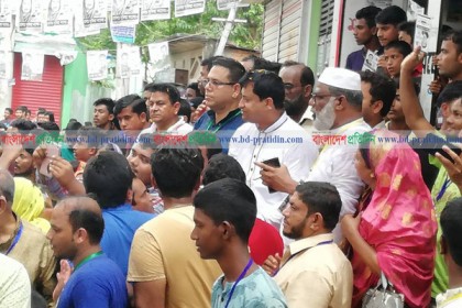 জাহাঙ্গীর ও হাসান সরকারের জমজমাট প্রচারণা