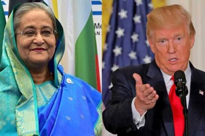 শেখ হাসিনাকে ট্রাম্পের চিঠি