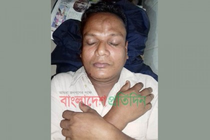 শিবগঞ্জে বেধড়ক মারপিটে সাংবাদিক আহত