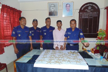 চরফ্যাশনে ১৯২ পিস কার্তুজ উদ্ধার, গ্রেফতার ১ 