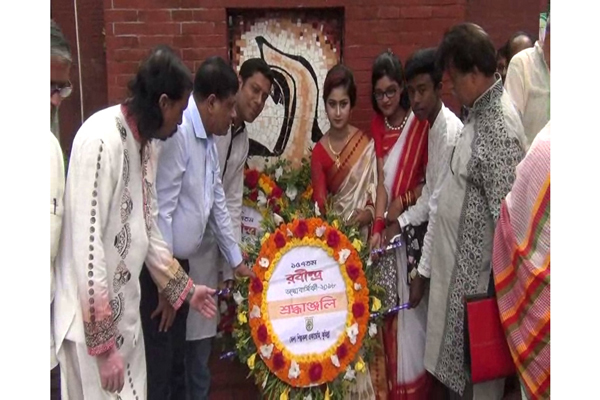 কুমিল্লায় রবীন্দ্রনাথ ঠাকুরের জন্মবার্ষিকী পালিত