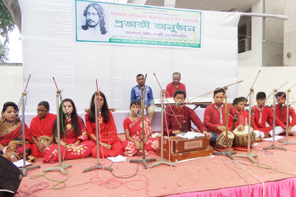 দিনাজপুরে উদযাপিত হচ্ছে রবী ঠাকুরের জন্মদিন 
