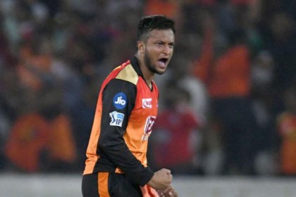 আইপিএলের সেরা বিদেশি খেলোয়াড়দের তালিকায় ৪ নম্বরে সাকিব