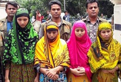 সিরাজগঞ্জে চার নারী জেএমবি সদস্যের কারাদণ্ড
