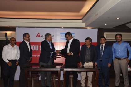 এটলাস কপকো ও ‘আমরা কোম্পানজি’র মধ্যে চুক্তি স্বাক্ষর