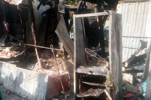 মোরেলগঞ্জে ৩ দোকান পুড়ে ছাই 