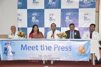 এ্যাপোলোতে বোন ম্যারো ট্রান্সপ্লান্ট ইউনিট উদ্বোধন
