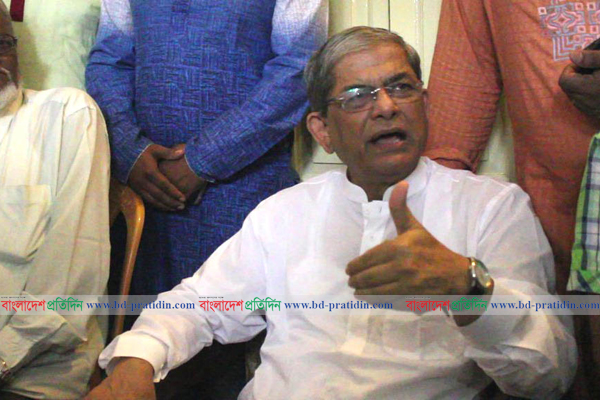 মাদকবিরোধী অভিযান নিয়ে মানুষের মধ্যে প্রশ্ন উঠেছে: ফখরুল 