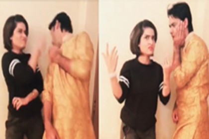 সহ-অভিনেতাকে চড় মারলেন অভিনেত্রী! 