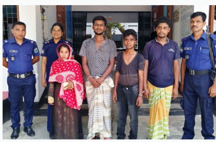 নাটোরে ইয়াবা-গাজাঁসহ ৪ মাদক ব্যবসায়ী আটক