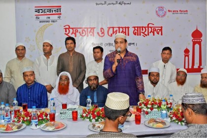 বগুড়ায় বসুন্ধরা সিমেন্ট ও কিং ব্র্যান্ড সিমেন্টের ইফতার