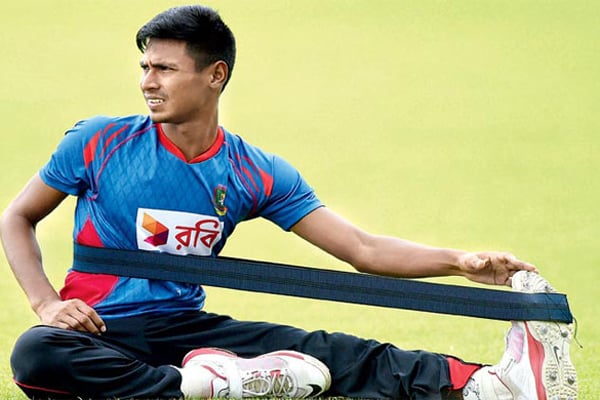 সাকিবদের সঙ্গে যেতে পারছেন না মুস্তাফিজ