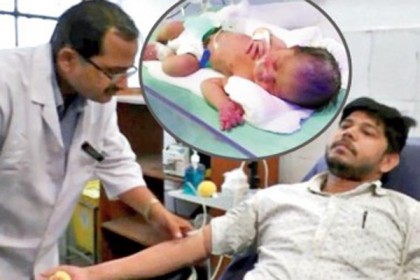 ভারতে রোজা ভেঙে রক্ত দিয়ে নবজাতককে বাঁচাল তরুণ