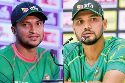 এমপি পদে লড়বেন মাশরাফি-সাকিব!