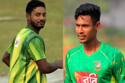 ছিটকে গেলেন মুস্তাফিজ, সুযোগ পেলেন রাজু