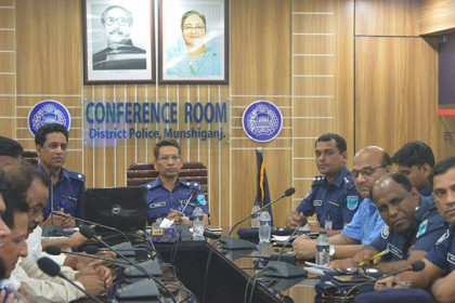 মুন্সীগঞ্জে চলমান মাদক বিরোধী অভিযানে আটক ৪৪৩