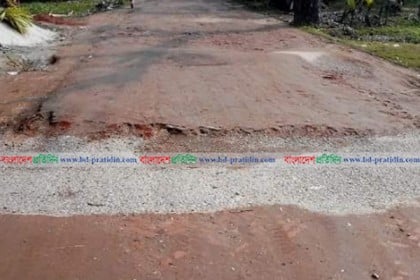 নাটোরের নাজিরপুর-হালসা সড়ক এখন মরণ ফাঁদ