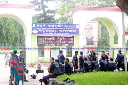 মধ্যরাতে ইবিতে দফায় দফায় ককটেল বিস্ফোরণ