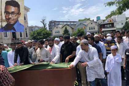 ব্রুকলিনে বাংলাদেশি রনির জানাজা সম্পন্ন