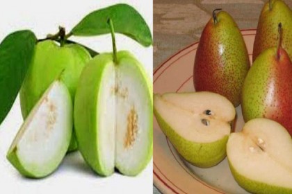 ইফতারে স্বাস্থ্যকর ফল নাশপাতি ও পেয়ারা