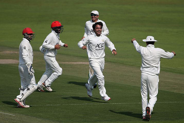 ঐতিহাসিক টেস্টে টস হেরে ফিল্ডিংয়ে আফগানরা