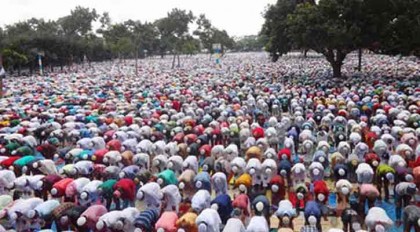 শোলাকিয়ায় নিশ্ছিদ্র নিরাপত্তা বলয়, উড়বে ড্রোন