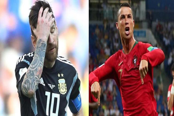 পেনাল্টি মিসের পর মেসি-রোনালদো বিতর্ক তুঙ্গে