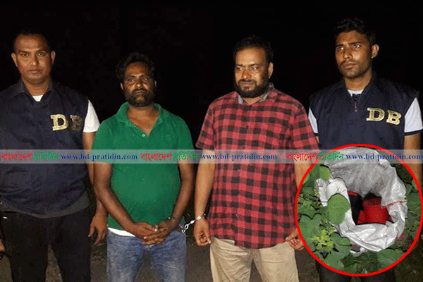 চাঁপাইনবাবগঞ্জে ১০ ককটেলসহ আটক ২