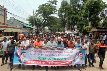 কুমিল্লায় বিএনপির বিক্ষোভ মিছিল