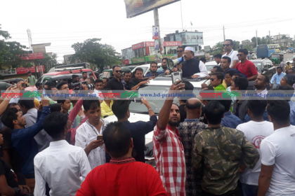 সিলেটে ফিরেই নির্বাচনী প্রচারণায় কামরান