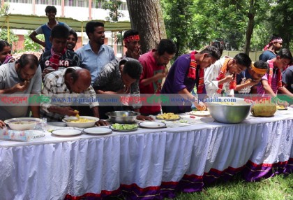 চুয়াডাঙ্গায় কাঁঠাল উৎসব ও ভক্ষণ প্রতিযোগিতা 