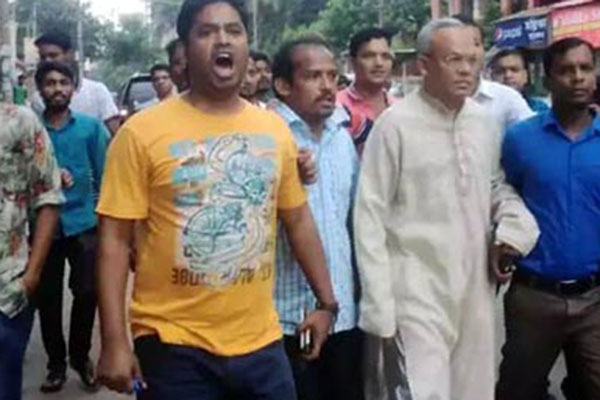 হঠাৎ রাজধানীতে বিএনপির বিক্ষোভ মিছিল