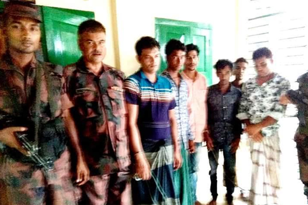 টেকনাফে মাদকবিরোধী অভিযানে আটক ১৫ জনকে সাজা