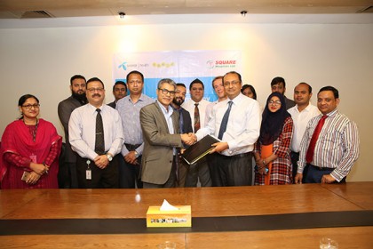 টেলিনর হেলথ ও স্কয়ার হাসপাতালের চুক্তি স্বাক্ষর