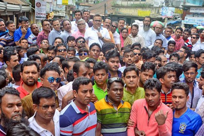 বগুড়ায় বিএনপির সমাবেশ 