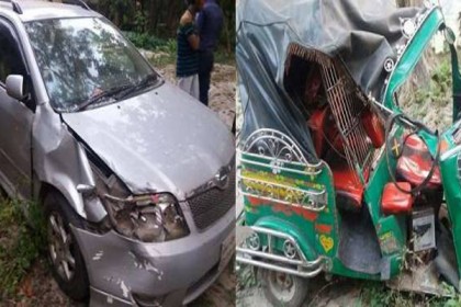 মৌলভীবাজারে অটোরিকশা-প্রাইভেটকার সংঘর্ষে নিহত ৬