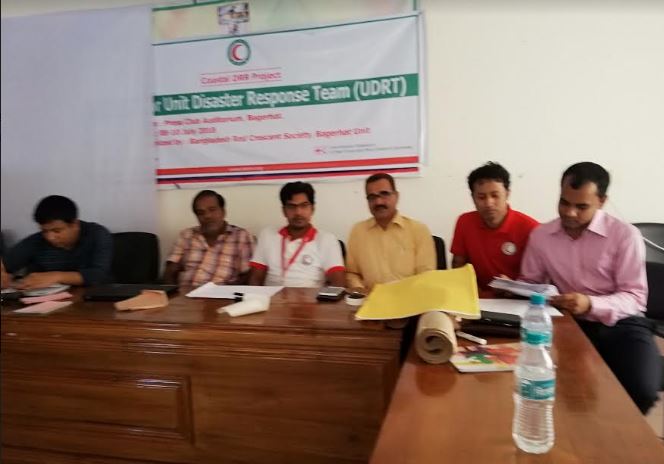 বাগেরহাটে দুর্যোগ মোকাবেলায় ২৫ সেচ্ছাসেবকের প্রশিক্ষণ শুরু 