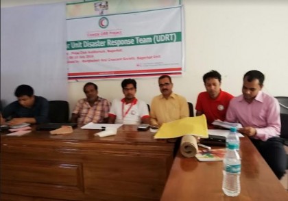 বাগেরহাটে দুর্যোগ মোকাবেলায় ২৫ সেচ্ছাসেবকের প্রশিক্ষণ শুরু 