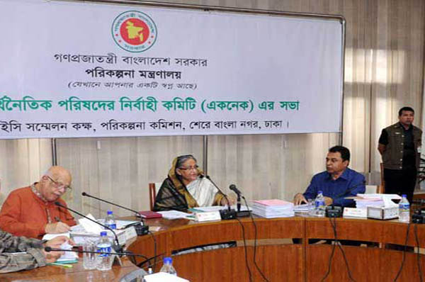 একনেকে ২ হাজার ৯২০ কোটি টাকা ব্যয়ে ৬ প্রকল্প অনুমোদন