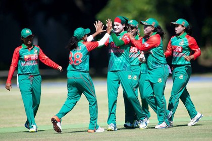 বিশ্বকাপ বাছাইপর্বে টানা তৃতীয় জয় টাইগ্রেসদের
