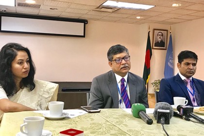 জাতিসংঘের 'মন্ত্রী পর্যায়ের ষোষণা'র খসড়া তৈরি করল বাংলাদেশ ও অস্ট্রেলিয়া
