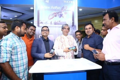 স্মার্টফোন ও ট্যাব এক্সপো-তে উন্মোচিত টেকনো’র নতুন দুই ৪জি স্মার্টফোন