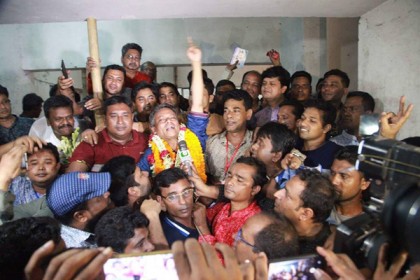 বিএফইউজে নির্বাচনে শাবান মাহমুদ মহাসচিব নির্বাচিত 