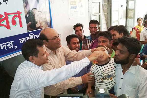 লক্ষ্মীপুরে ভিটামিন এ প্লাস ক্যাম্পেইনের উদ্বোধন